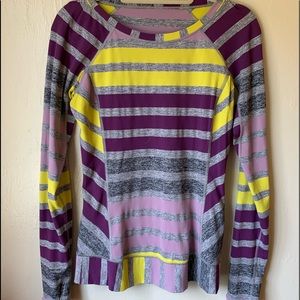 Lululemon striped long sleeve